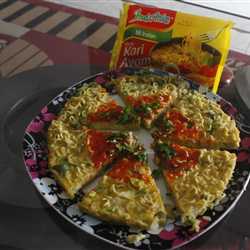 Indomie Kari Ayam pizza rosta